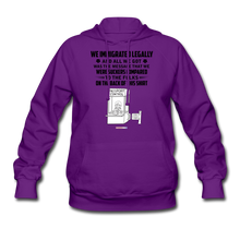 Load image into Gallery viewer, ALL WE GOT - Women's Hoodie - purple