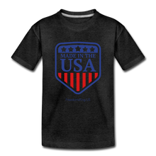 Load image into Gallery viewer, MADE IN THE USA - Toddler Premium T-Shirt - charcoal gray