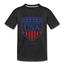 Load image into Gallery viewer, MADE IN THE USA - Kids' Premium T-Shirt - black