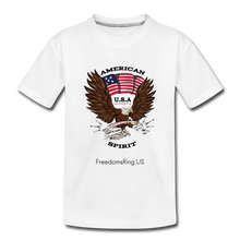 Load image into Gallery viewer, AMERICAN SPIRIT - Kids' Premium T-Shirt - white