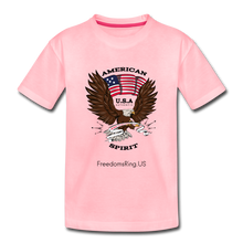 Load image into Gallery viewer, AMERICAN SPIRIT - Kids' Premium T-Shirt - pink