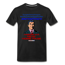 Load image into Gallery viewer, AMERIKA'S NEW HOME PAGE - Men's Premium T-Shirt - black