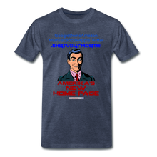 Load image into Gallery viewer, AMERIKA'S NEW HOME PAGE - Men's Premium T-Shirt - heather blue