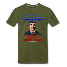 Load image into Gallery viewer, AMERIKA'S NEW HOME PAGE - Men's Premium T-Shirt - olive green