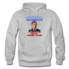 Load image into Gallery viewer, AMERIKA'S NEW HOME PAGE - Gildan Heavy Blend Adult Hoodie - heather gray