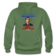 Load image into Gallery viewer, AMERIKA'S NEW HOME PAGE - Gildan Heavy Blend Adult Hoodie - military green