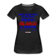 Load image into Gallery viewer, DEM UNITY PLAN - Women’s Premium T-Shirt - charcoal gray