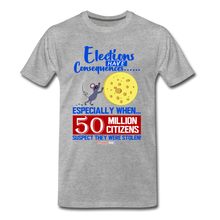 Load image into Gallery viewer, DEMSPEAK TRANSLATED - Men's Premium T-Shirt - heather gray