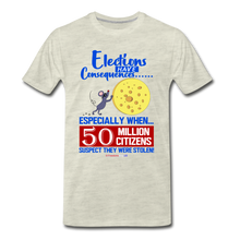 Load image into Gallery viewer, DEMSPEAK TRANSLATED - Men's Premium T-Shirt - heather oatmeal