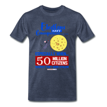 Load image into Gallery viewer, DEMSPEAK TRANSLATED - Men's Premium T-Shirt - heather blue