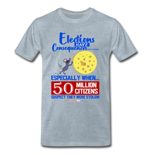 Load image into Gallery viewer, DEMSPEAK TRANSLATED - Men's Premium T-Shirt - heather ice blue