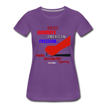 Load image into Gallery viewer, GOODBYE AMERICAN FREEDOM - Women’s Premium T-Shirt - purple