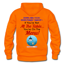 Load image into Gallery viewer, IF YOU'RE NOT AT THE TABLE... - Gildan Heavy Blend Adult Hoodie - orange