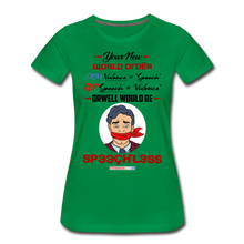 Load image into Gallery viewer, YOUR NEW WORLD ORDER - Women’s Premium T-Shirt - kelly green