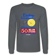 Load image into Gallery viewer, ELECTIONS HAVE CONSEQUENCES - Men's Long Sleeve T-Shirt - charcoal
