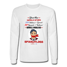 Load image into Gallery viewer, YOUR NEW WORLD ORDER - Men's Long Sleeve T-Shirt - white