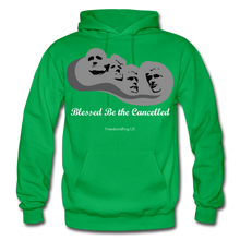 Load image into Gallery viewer, BLESSED BE THE CANCELLED - Gildan Heavy Blend Adult Hoodie - kelly green