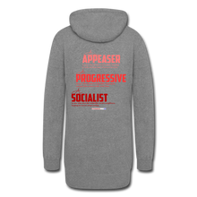 Load image into Gallery viewer, STOP FEEDING THE WOKEDILE! - Two-Sided Printing on Women's Hoodie Dress - heather gray