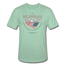 Load image into Gallery viewer, MEMORIAL DAY - Unisex Heather Prism T-Shirt - heather prism mint