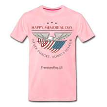 Load image into Gallery viewer, MEMORIAL DAY - Men's Premium T-Shirt - pink