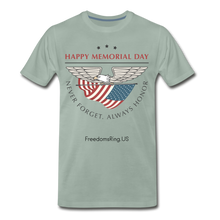 Load image into Gallery viewer, MEMORIAL DAY - Men's Premium T-Shirt - steel green