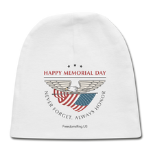 Load image into Gallery viewer, MEMORIAL DAY - Baby Cap - white