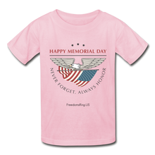Load image into Gallery viewer, MEMORIAL DAY - Gildan Ultra Cotton Youth T-Shirt - light pink