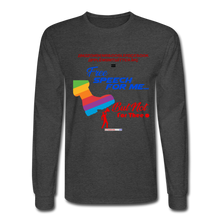 Load image into Gallery viewer, FREE SPEECH FOR ME, BUT NOT FOR THEE - Men's Long Sleeve T-Shirt - heather black