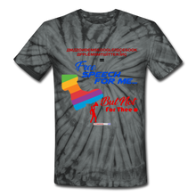 Load image into Gallery viewer, FREE SPEECH FOR ME, BUT NOT FOR THEE - Unisex Tie Dye T-Shirt - spider black