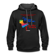 Load image into Gallery viewer, FREE SPEECH FOR ME, BUT NOT FOR THEE - Contrast Hoodie - black/asphalt
