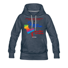 Load image into Gallery viewer, FREE SPEECH FOR ME, BUT NOT FOR THEE - Women’s Premium Hoodie - heather denim