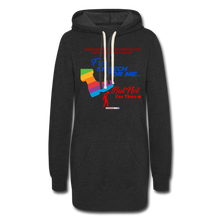 Load image into Gallery viewer, FREE SPEECH FOR ME, BUT NOT FOR THEE - Women's Hoodie Dress - heather black