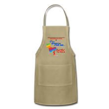 Load image into Gallery viewer, FREE SPEECH FOR ME, BUT NOT FOR THEE - Adjustable Apron - khaki