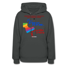 Load image into Gallery viewer, FREE SPEECH FOR ME, BUT NOT FOR THEE - Women's Hoodie - asphalt