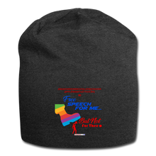 Load image into Gallery viewer, FREE SPEECH FOR ME, BUT NOT FOR THEE - Jersey Beanie - charcoal gray