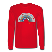 Load image into Gallery viewer, GROUPTHINK RAINBOW - Men's Long Sleeve T-Shirt - red