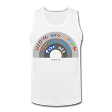Load image into Gallery viewer, GROUPTHINK RAINBOW - Men’s Premium Tank - white