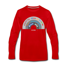 Load image into Gallery viewer, GROUPTHINK RAINBOW - Men's Premium Long Sleeve T-Shirt - red