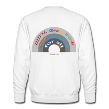 Load image into Gallery viewer, GROUPTHINK RAINBOW - Men’s Premium Sweatshirt - white