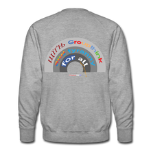 Load image into Gallery viewer, GROUPTHINK RAINBOW - Men’s Premium Sweatshirt - heather gray