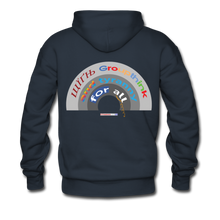 Load image into Gallery viewer, GROUPTHINK RAINBOW - Men’s Premium Hoodie - navy