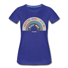 Load image into Gallery viewer, GROUPTHINK RAINBOW - Women’s Premium T-Shirt - royal blue