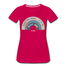 Load image into Gallery viewer, GROUPTHINK RAINBOW - Women’s Premium T-Shirt - dark pink