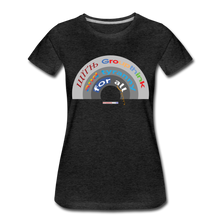 Load image into Gallery viewer, GROUPTHINK RAINBOW - Women’s Premium T-Shirt - charcoal gray