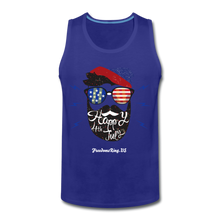 Load image into Gallery viewer, HAPPY 4TH BEARDSICLE! - Men’s Premium Tank - royal blue