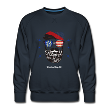 Load image into Gallery viewer, HAPPY 4TH BEARDSICLE! - Men’s Premium Sweatshirt - navy