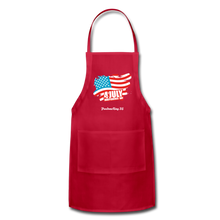 Load image into Gallery viewer, JULY 4TH FLAG - Adjustable Apron - red