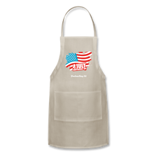 Load image into Gallery viewer, JULY 4TH FLAG - Adjustable Apron - natural
