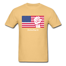 Load image into Gallery viewer, USA STRONG - Unisex ComfortWash Garment Dyed T-Shirt - light yellow