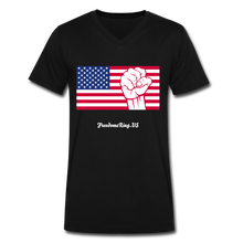 Load image into Gallery viewer, USA STRONG - Men's V-Neck T-Shirt - black